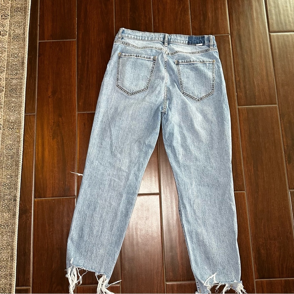 Daze Denim Straight Up High Rise Straight Leg Jeans Size 29 x 26 - Picture 5 of 7